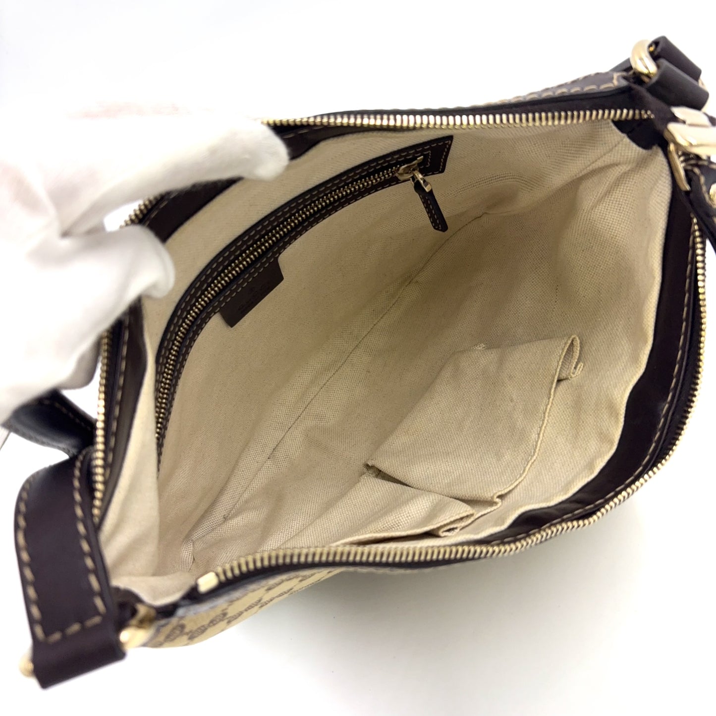 GUCCI GG canvas lovely heart Shoulder bag