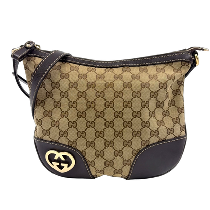 GUCCI GG canvas lovely heart Shoulder bag