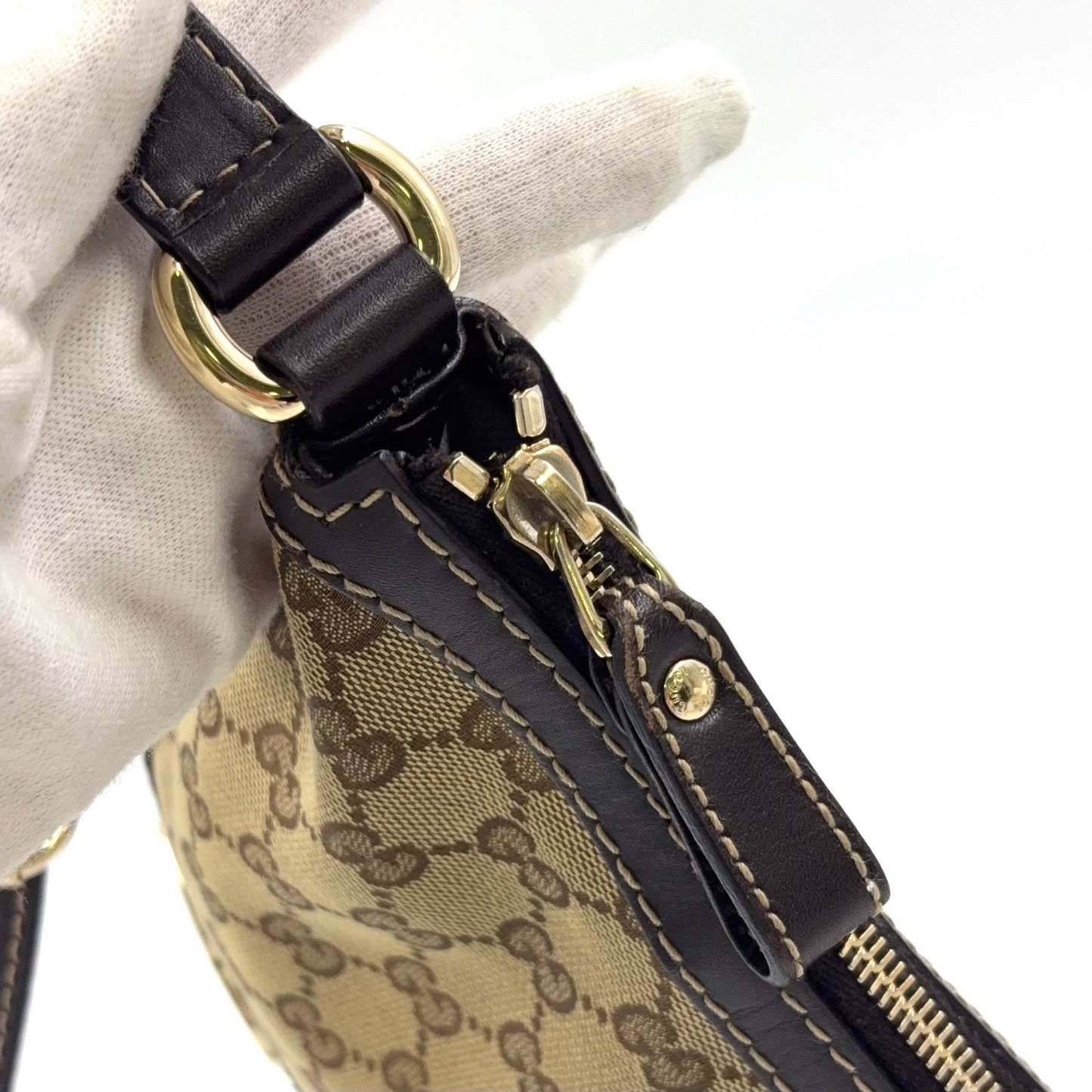 GUCCI GG canvas lovely heart Shoulder bag