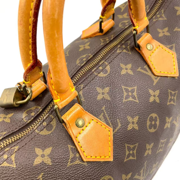 LOUIS VUITTON Speedy 35 monogram Handbag — vue 2