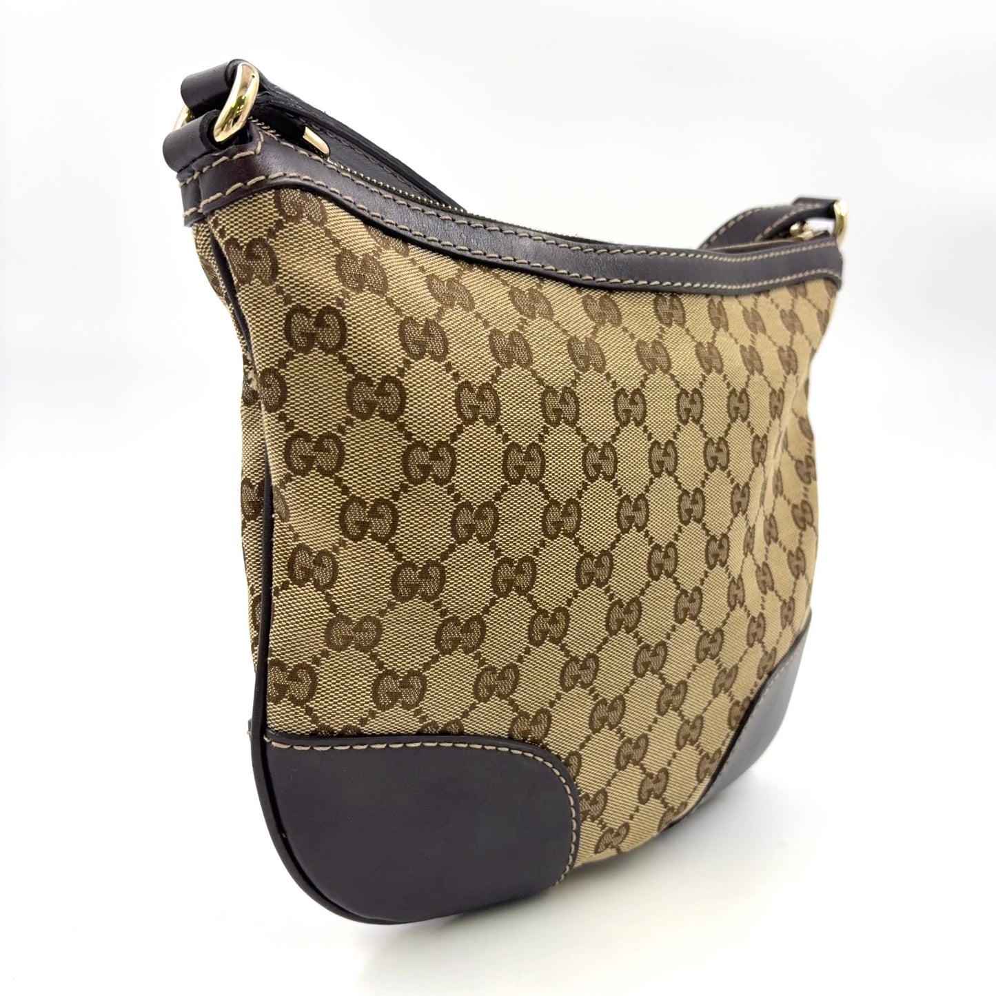 GUCCI GG canvas lovely heart Shoulder bag