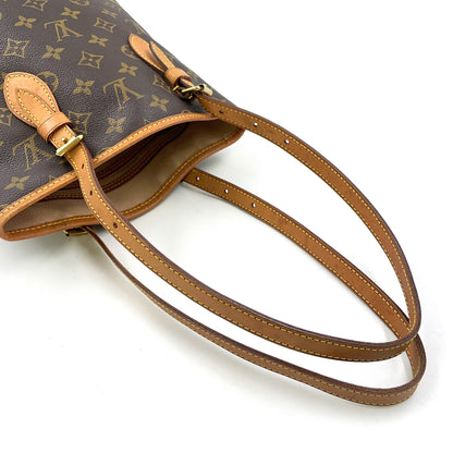 LOUIS VUITTON Bucket PM monogram Pouch