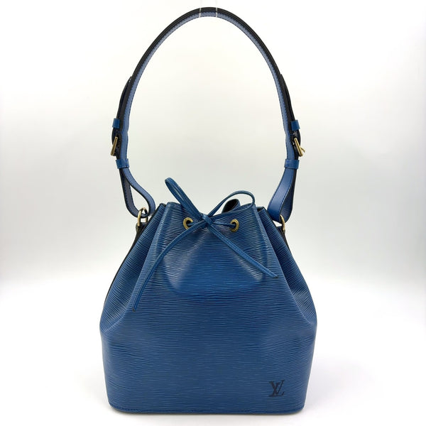 LOUIS VUITTON Petit Noe Epi toledo blue Shoulder bag — vue 2