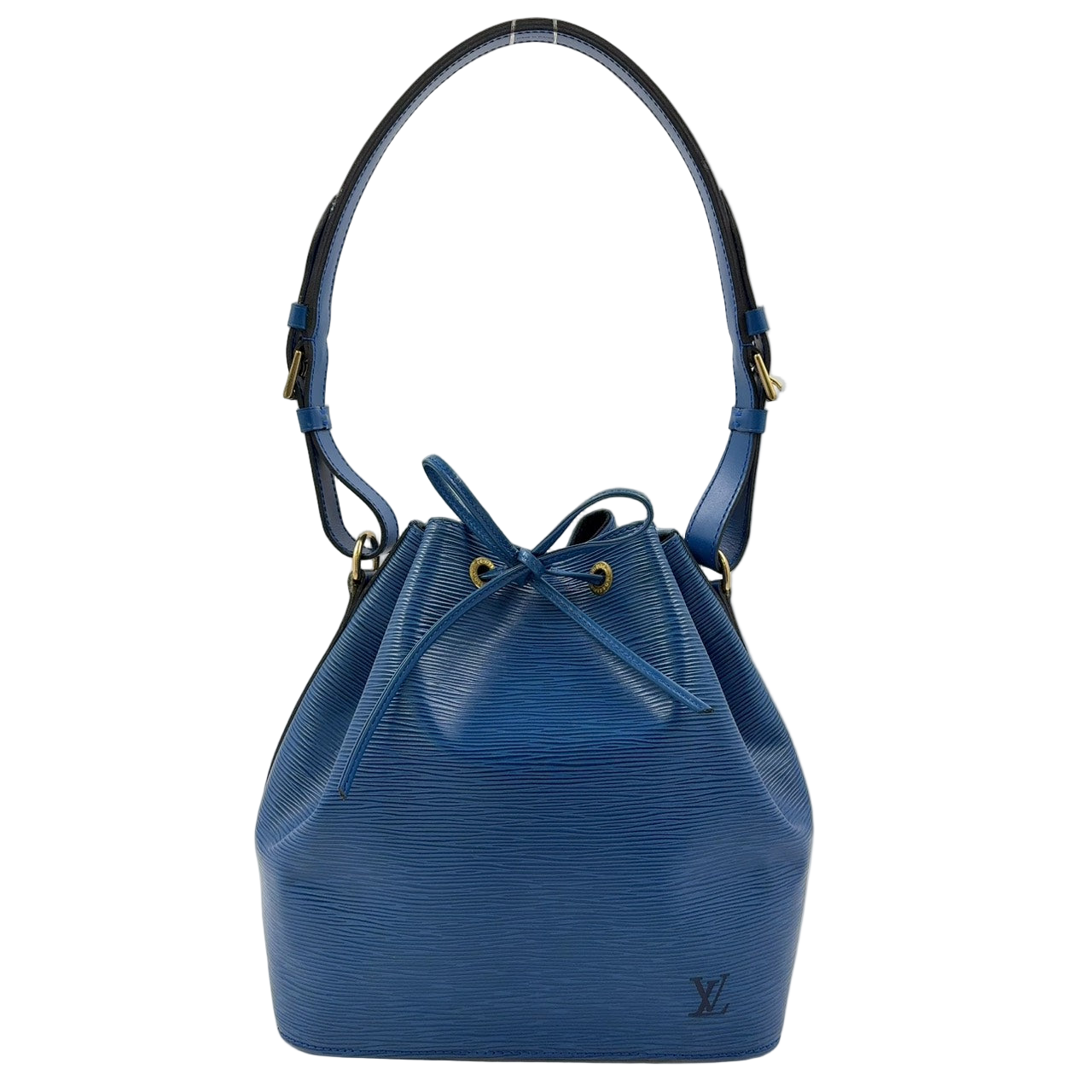 LOUIS VUITTON Petit Noe Epi toledo blue Shoulder bag