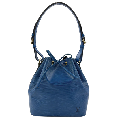 LOUIS VUITTON Petit Noe Epi toledo blue Shoulder bag
