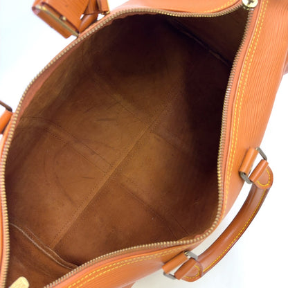 LOUIS VUITTON Keepall 45 Epi zipang gold Boston bag