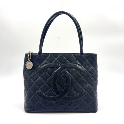 CHANEL Coco Mark Reissue Tote Calfskin Noir