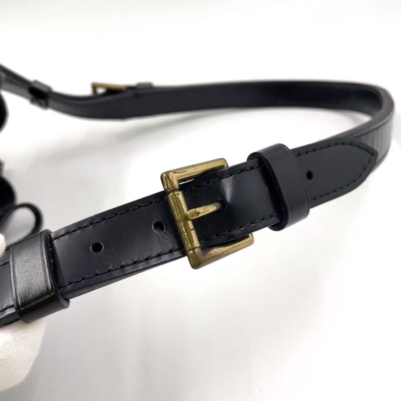 LOUIS VUITON Petit Noe Epi Noir Shoulder bag