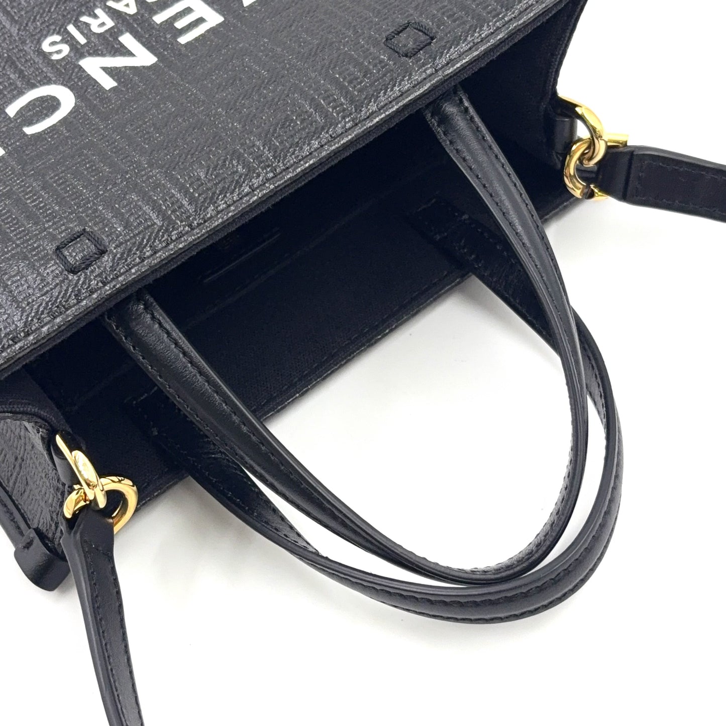 GIVENCHY G-Tote Handbag Black Leather