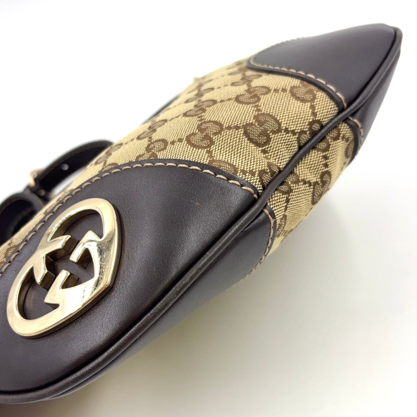 GUCCI GG canvas lovely heart Shoulder bag