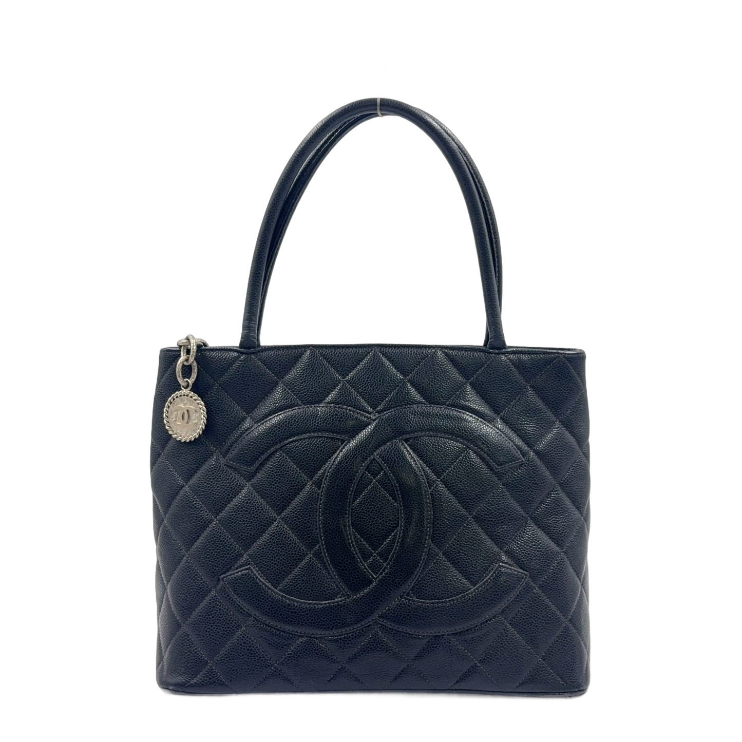 CHANEL Coco Mark Reissue Tote Calfskin Noir