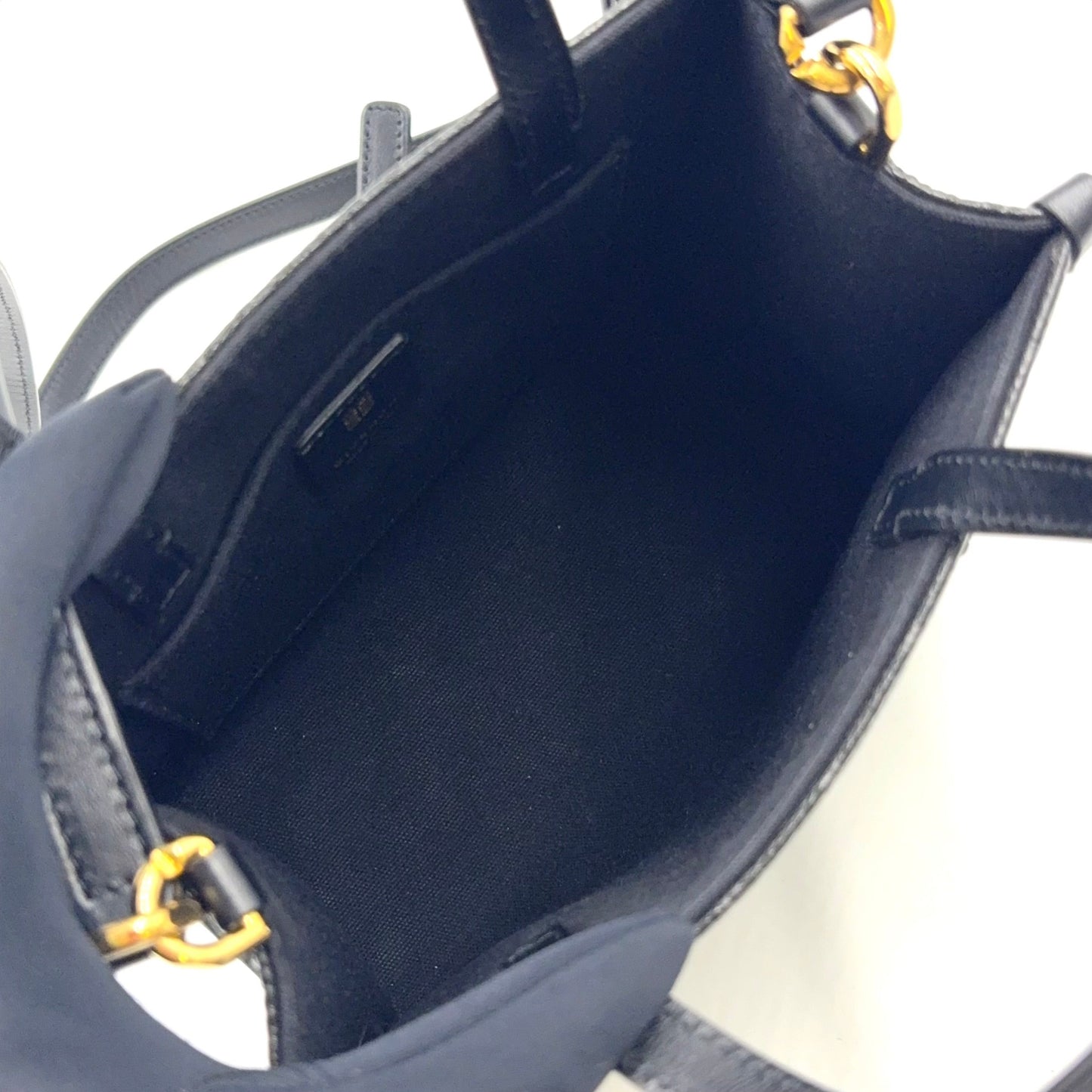 GIVENCHY G-Tote Handbag Black Leather