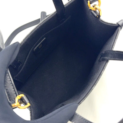 GIVENCHY G-Tote Handbag Black Leather