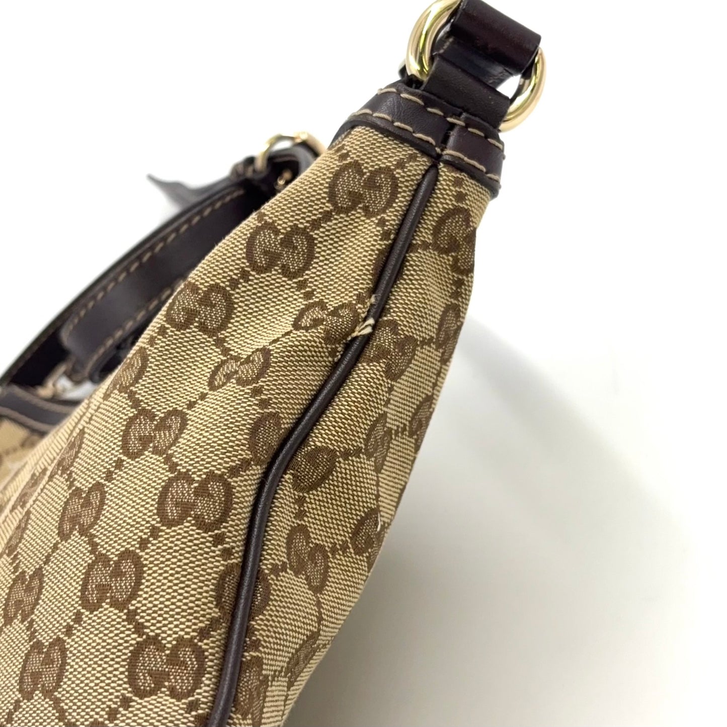 GUCCI GG canvas lovely heart Shoulder bag
