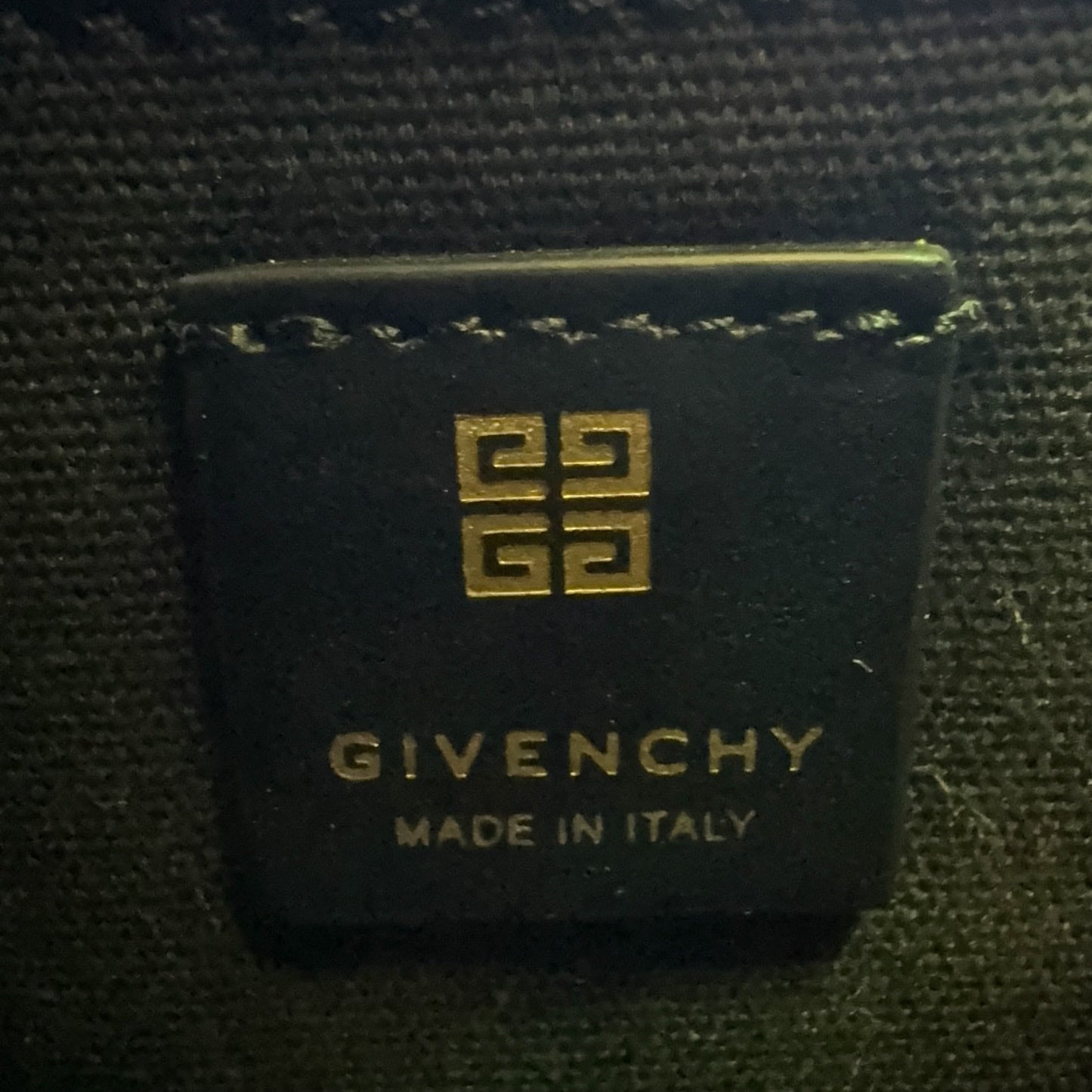 GIVENCHY G-Tote Handbag Black Leather