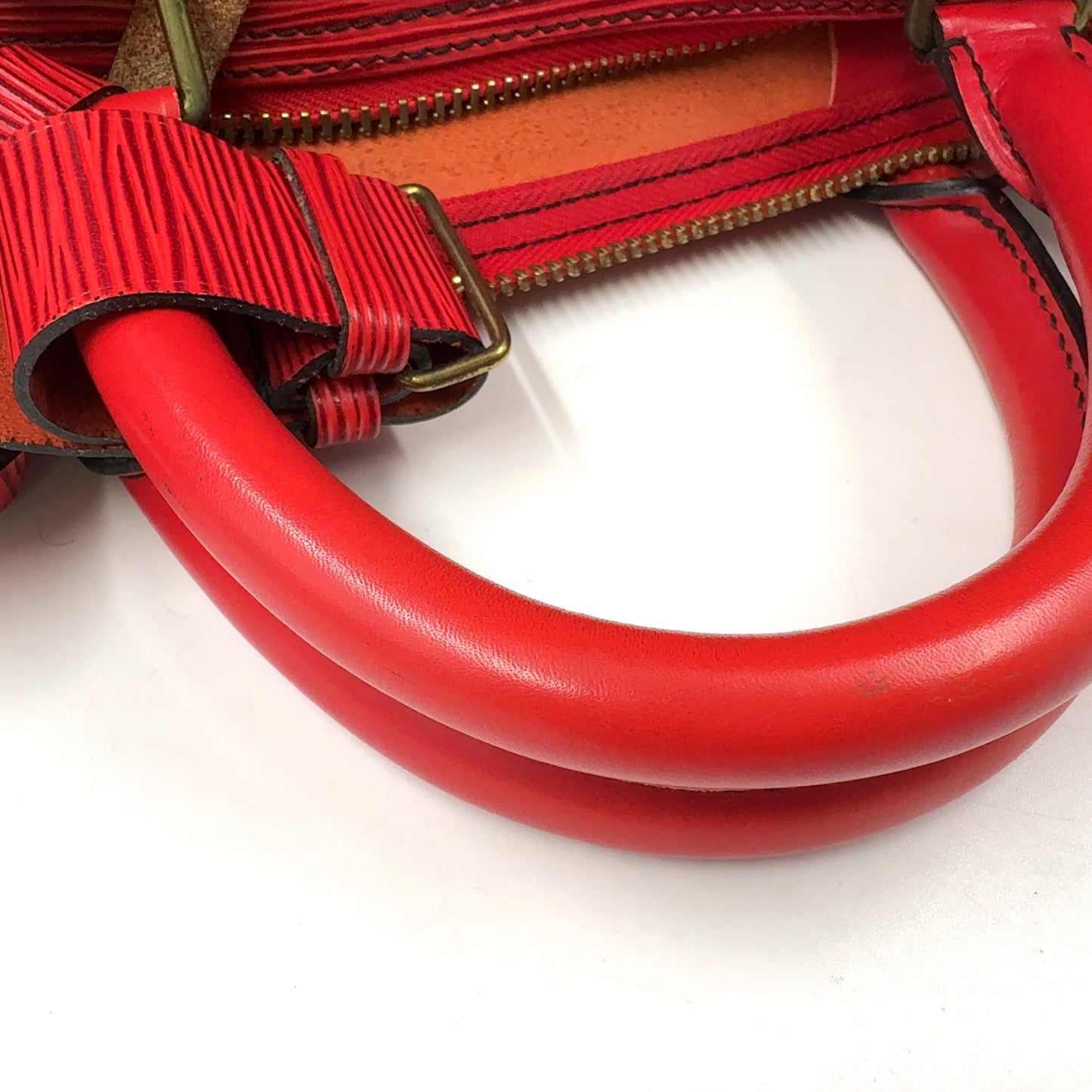 LOUIS VUITTON Keepall 55 Epi castilian red Boston bag