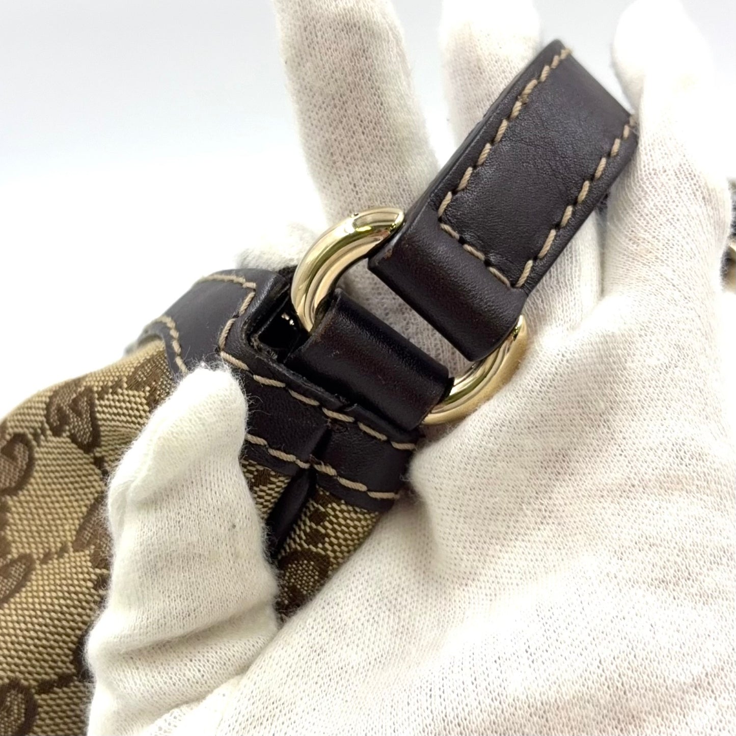 GUCCI GG canvas lovely heart Shoulder bag