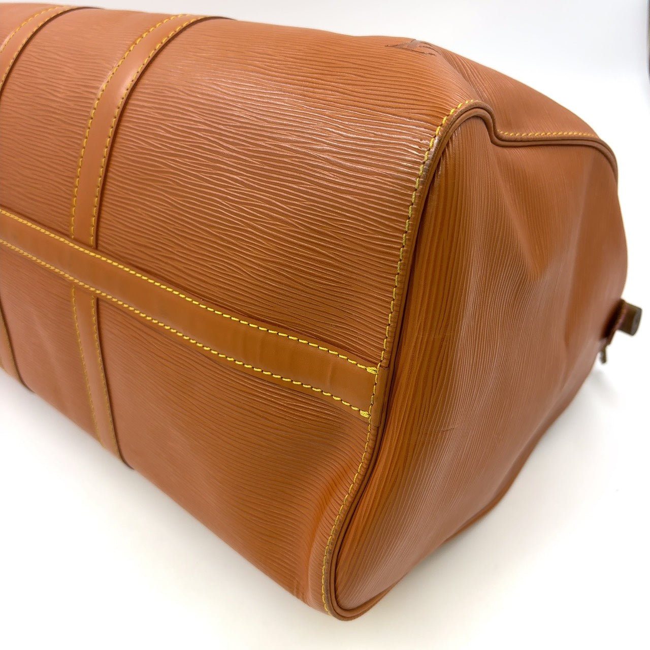 LOUIS VUITTON Keepall 45 Epi zipang gold Boston bag