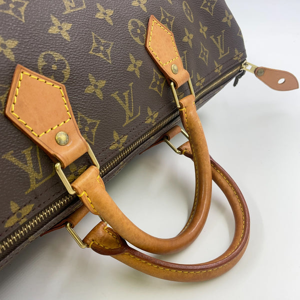 LOUIS VUITTON Speedy 40 monogram Handbag — vue 2