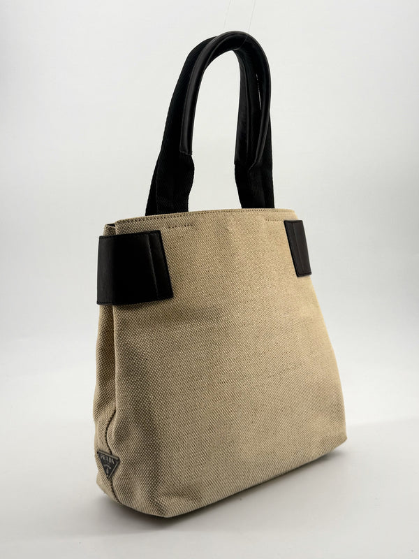 SHOPPER PRADA EN TOILE — vue 2