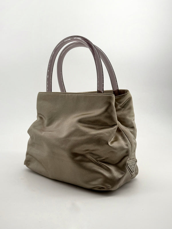 PRADA SHOPPER GRIS — vue 2