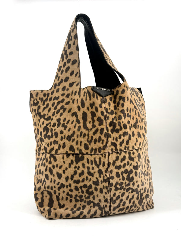 CABAS GIVENCHY LEOPARD — vue 2